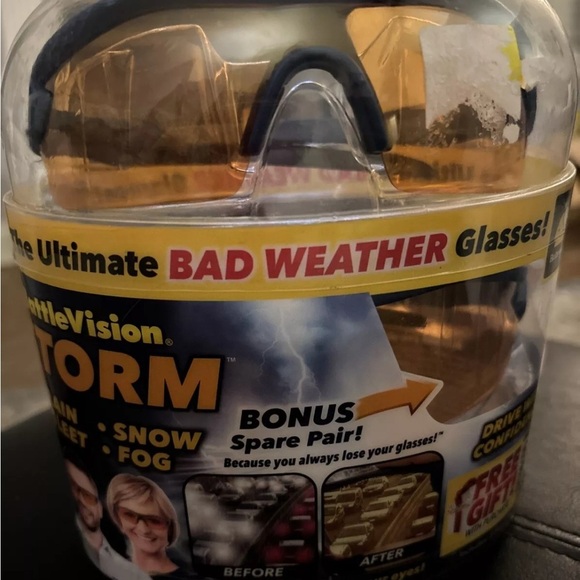 Other - Battlevision Storm Glare-Reduction Glasses As Seen On TV by BulbHead New(012)